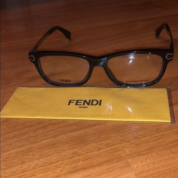 Fendi Accessories - NWT AUTHENTIC Black & Gold FENDI Eyeglasses